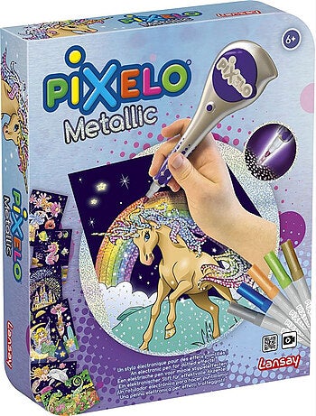 Pixelo Jeu De Coloriage Coffret Métallique - Lansay