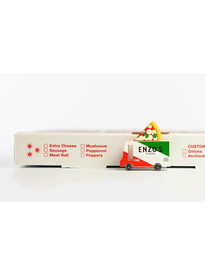 Pizza camion van Rouge - Kiabi