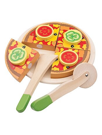 Pizza en bois à couper