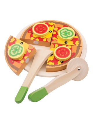 Pizza en bois à couper