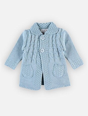 Pl LOLITA IN BLUE MANTEAU TRICOT - Kiabi