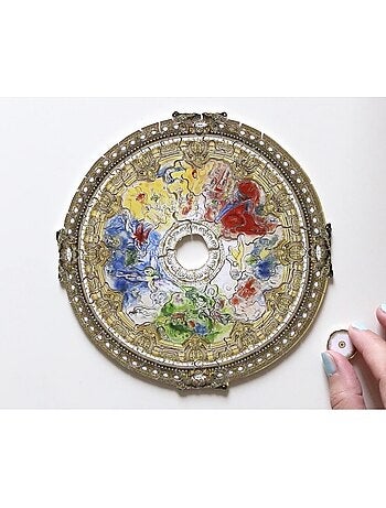 Plafond de l'opéra de paris de chagall