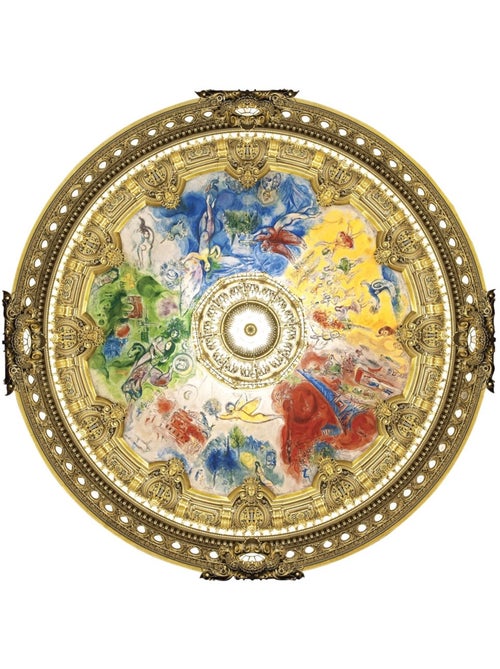 Plafond de l'opéra de paris de chagall - Kiabi
