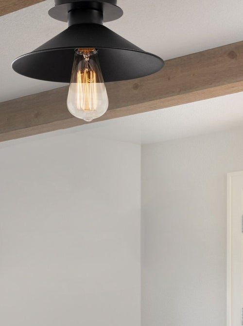 Plafonnier en métal design rétro BERCESTE - Kiabi
