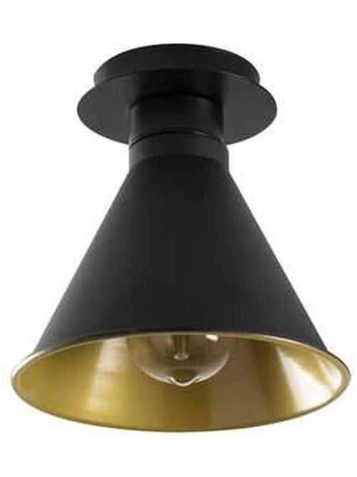 Plafonnier en métal en forme de cône design rétro BERCESTE - Kiabi
