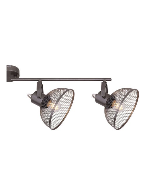 Plafonnier rampe 4 lampes design vintage MONIGA - Kiabi