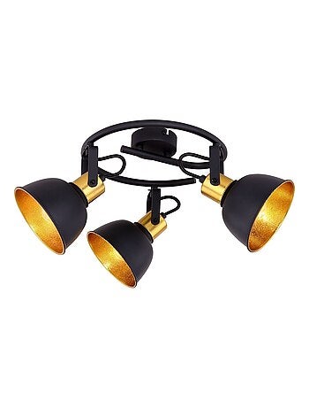 Plafonnier rond design industriel Fillo