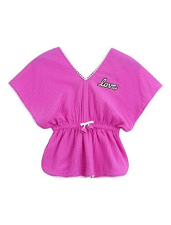 Plage Tunique + short LOVE - La Faute à Voltaire