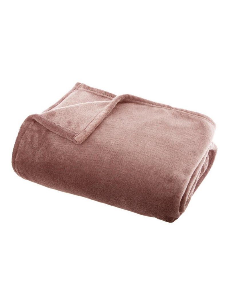 Plaid - Atmosphera - 100% Polyester Rose - Kiabi