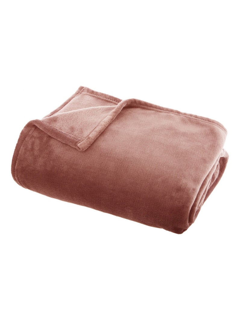 Plaid - Atmosphera - 100% Polyester Rose - Kiabi
