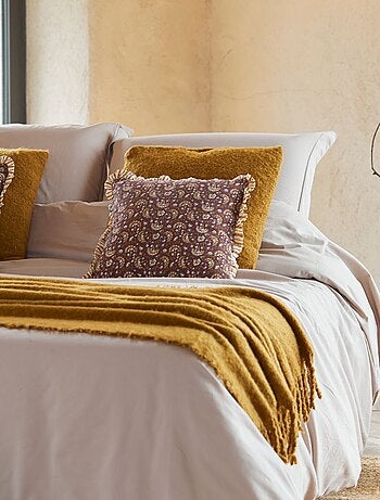 Plaid - Effet mohair ultra doux