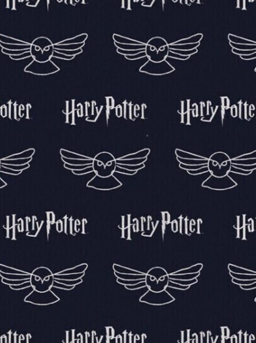 Plaid - Harry Potter Fond Noir - 180 cm x 200 cm - Kiabi