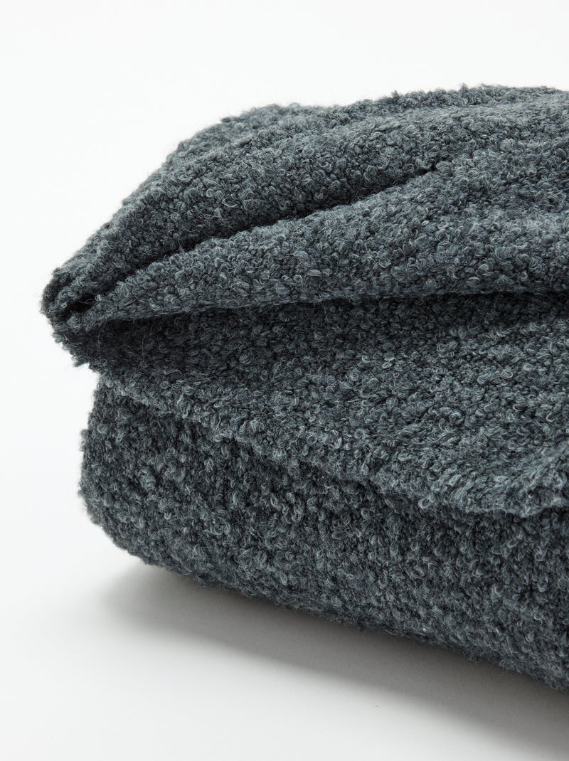 Plaid - KIABI Home Gris - Kiabi