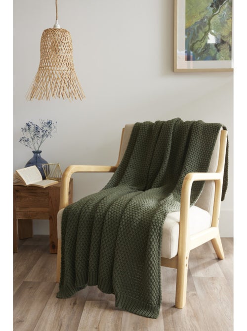 Plaid - Le Fil d'Ariane - 100% Polyester - Kiabi Plaid - Le Fil d'Ariane - 100% Polyester - Kiabi