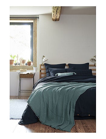 Plaid - L'effet papillon - 100% gaze de coton 125 gr/m²