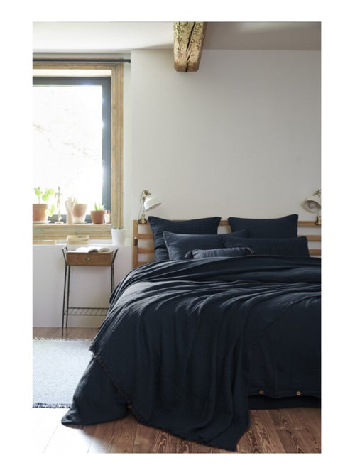 Plaid - L'effet papillon - 100% gaze de coton 125 gr/m² - Kiabi