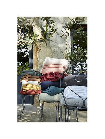 Plaid - L'effet papillon - 100% gaze de coton 125 gr/m²