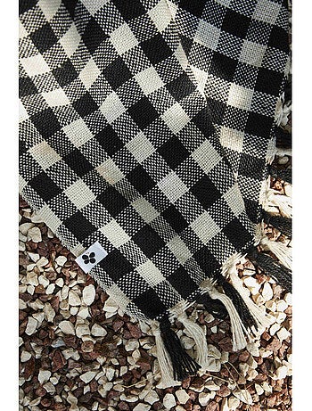 Plaid - L'effet papillon - 100% PET (Polyéthylène téréphtalate)