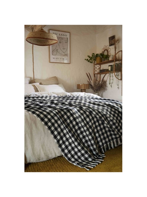 Plaid - L'effet papillon - 100% PET (Polyéthylène téréphtalate) - Kiabi Plaid - L'effet papillon - 100% PET (Polyéthylène téréphtalate) - Kiabi