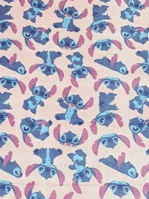 Plaid - Stitch 180 cm x 200 cm - Kiabi