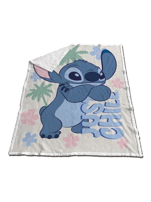 Plaid - Stitch Géant - 130 cm x 170 cm - Kiabi