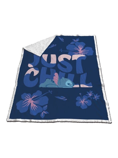 Plaid - Stitch Sous Les Palmiers - 130x170 cm - Kiabi