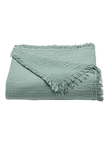 Plaid - Toison d'Or - 100% double gaze de coton 300 gr/m²