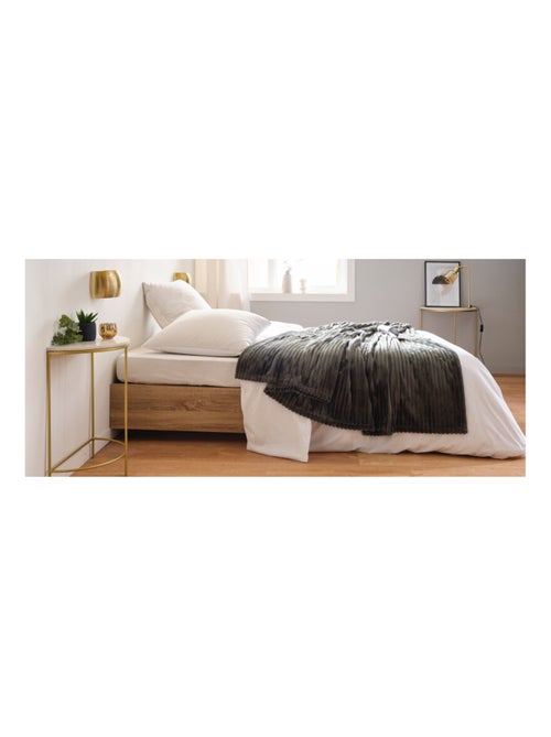 Plaid - Toison d'Or - 100% Polyester - Kiabi