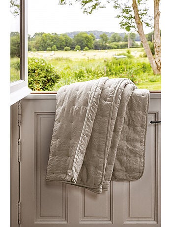 Plaid - Toison d'Or - 100% Polyester