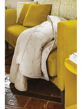 Plaid - Toison d'Or - 100% Polyester