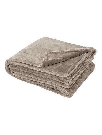 Plaid - Toison d'Or - 100% Polyester