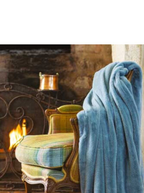 Plaid - Toison d'Or - 100% Polyester - Kiabi