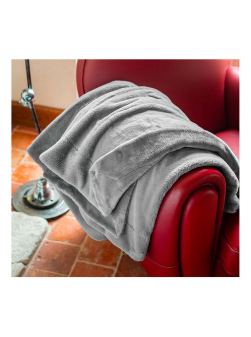 Plaid - Toison d'Or - 100% Polyester - Kiabi