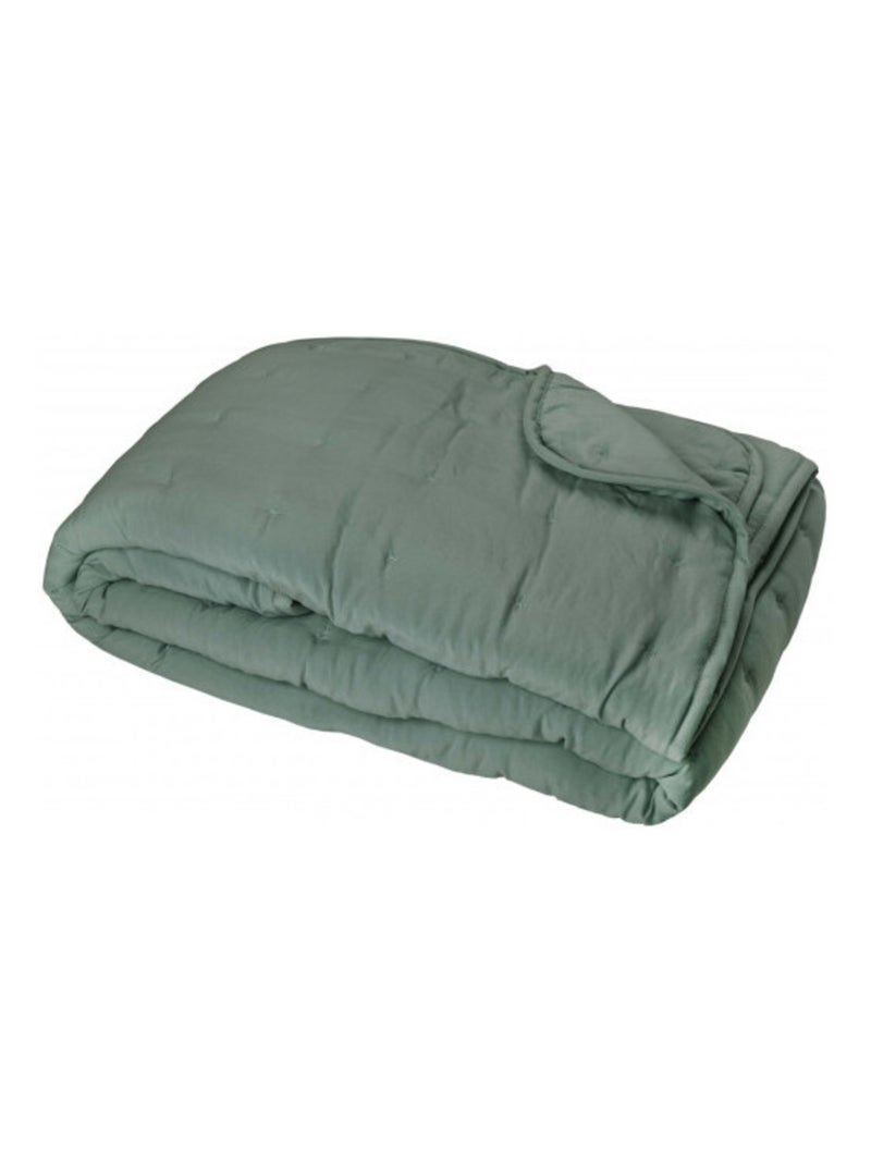 Plaid - Toison d'Or - 100% Polyester Vert tilleul - Kiabi