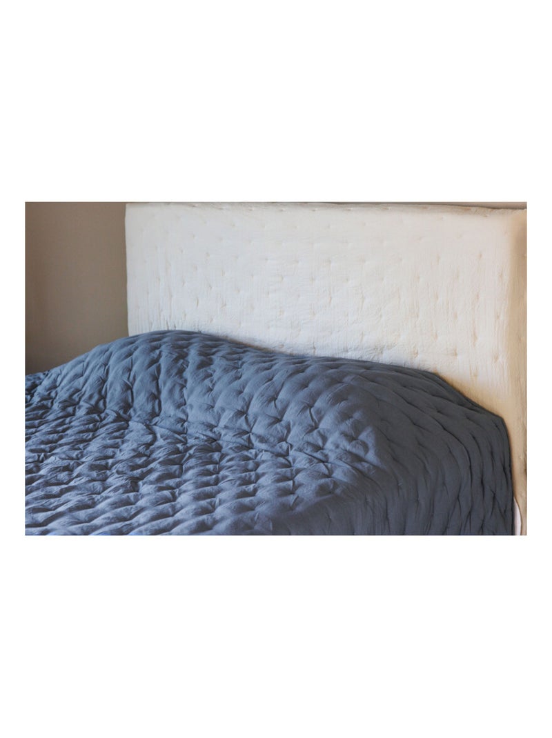 Plaid - Vent du Sud - Microfibre Beige coquille - Kiabi