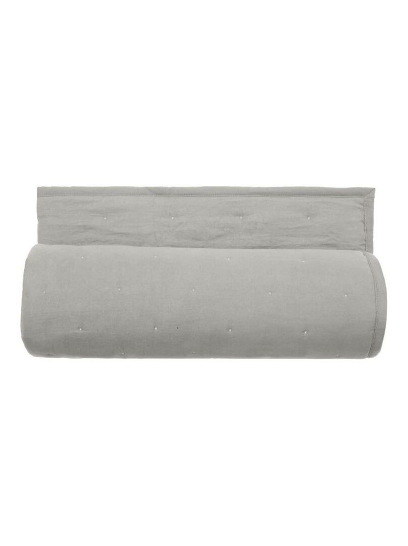 Plaid - Vent du Sud - Microfibre Blanc nacré - Kiabi