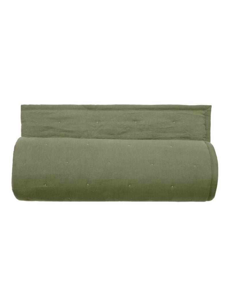 Plaid - Vent du Sud - Microfibre Vert - Kiabi