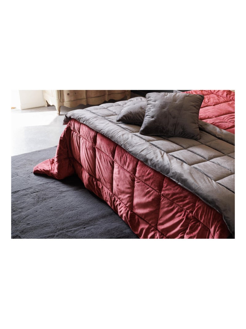 Plaid - Vent du Sud - Polyester Camel - Kiabi