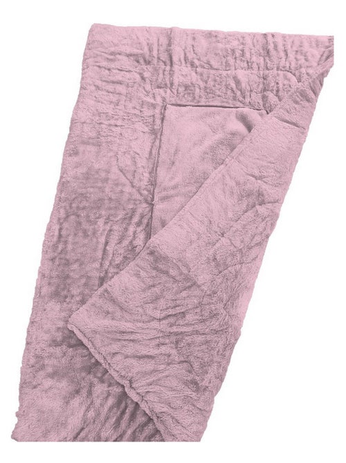 Plaid 100x150 cm pliant en Coussin 40x40 cm Hello Kitty Rose 2 en 1 - Kiabi