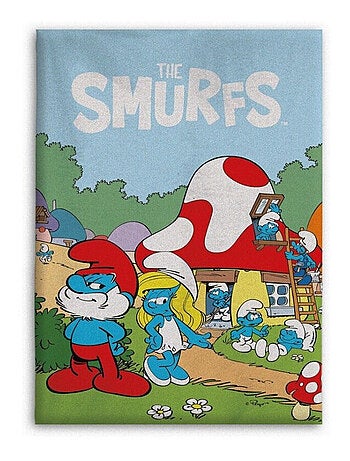 Plaid 110x150cm - Les Schtroumpfs