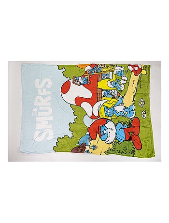 Plaid 110x150cm - Les Schtroumpfs