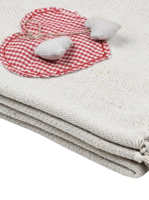 Plaid 125x150 cm Marianne coton - Kiabi