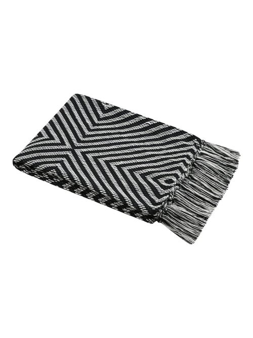Plaid 125x150cm Collection Chevron - Kiabi