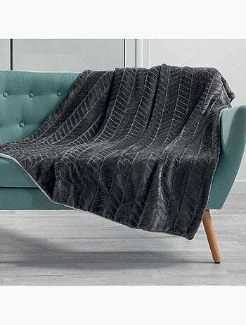 Plaid 125x150cm Zema naturel