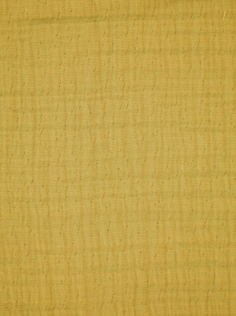 Plaid 125x180 BREHAT Jaune moutarde - Kiabi