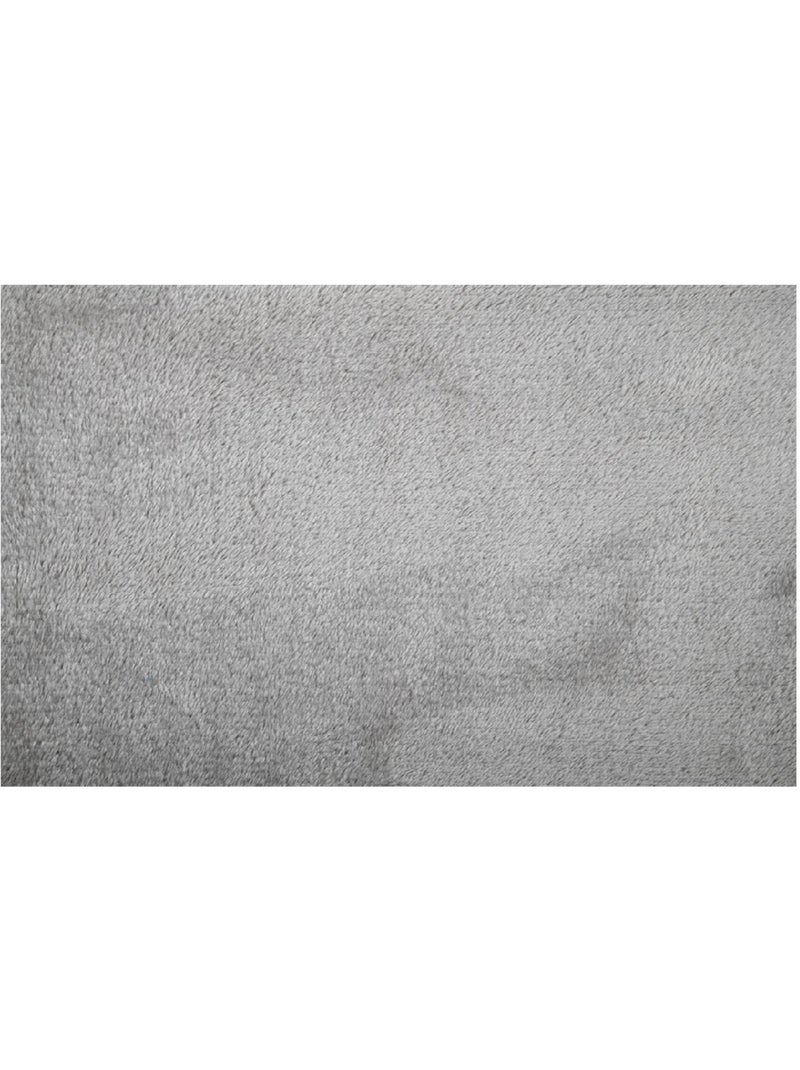 Plaid 130x160 cm Collection Confort anthracite gris anthracite - Kiabi