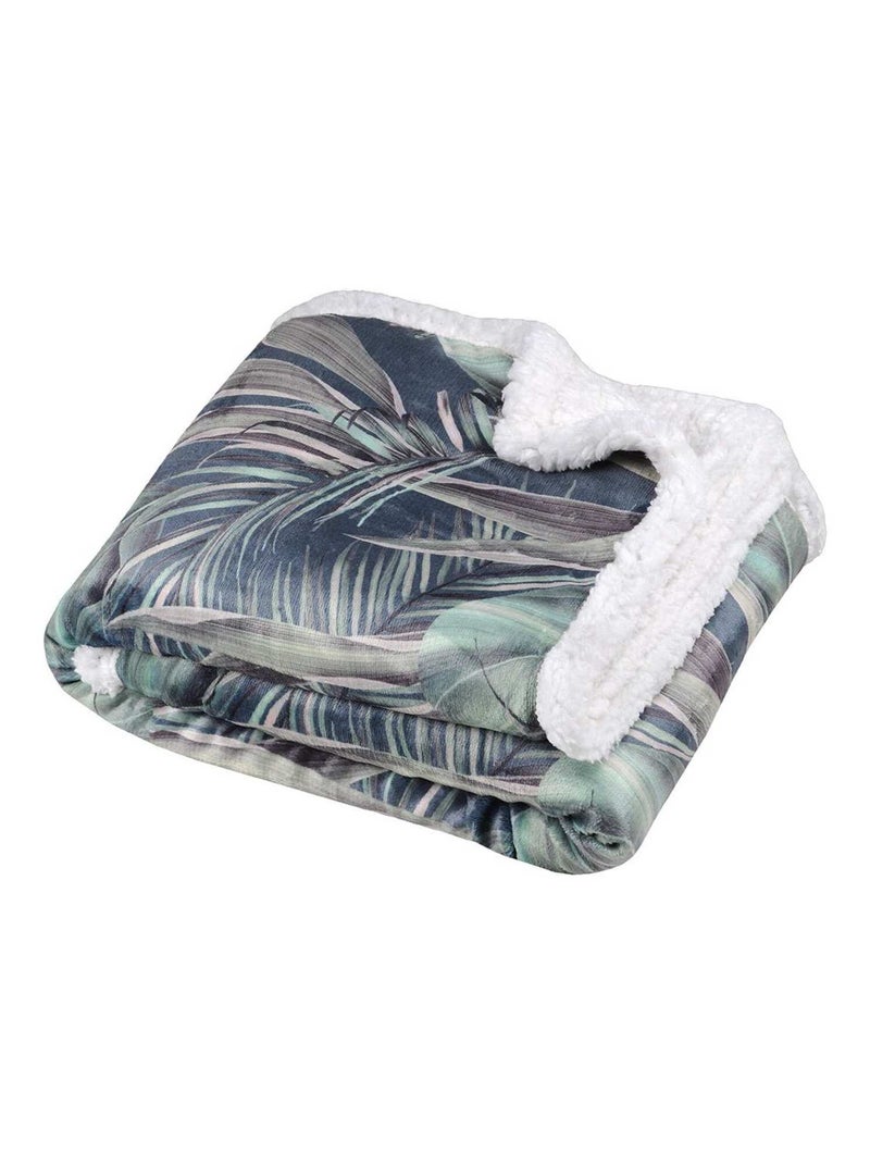 Plaid Doudou Stof 130x160 Cm - Couverture Polaire Douce Canard, 100% Polyester Pour Canapé Et Lit