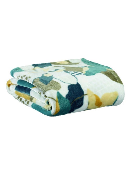 Plaid 130x160 cm Polyester Lobelia - Kiabi