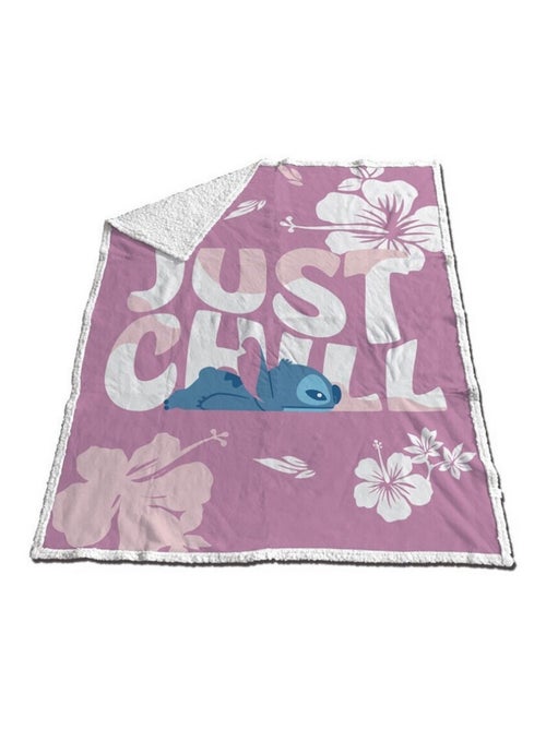 Plaid 130x170 cm Stitch (Lilo & Stitch) - Kiabi