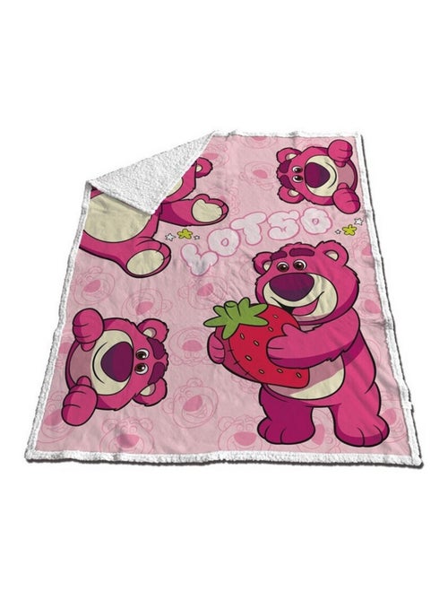 Plaid 130x170 cm Toy Story Lotso (Antagoniste Toy Story 3) - Kiabi
